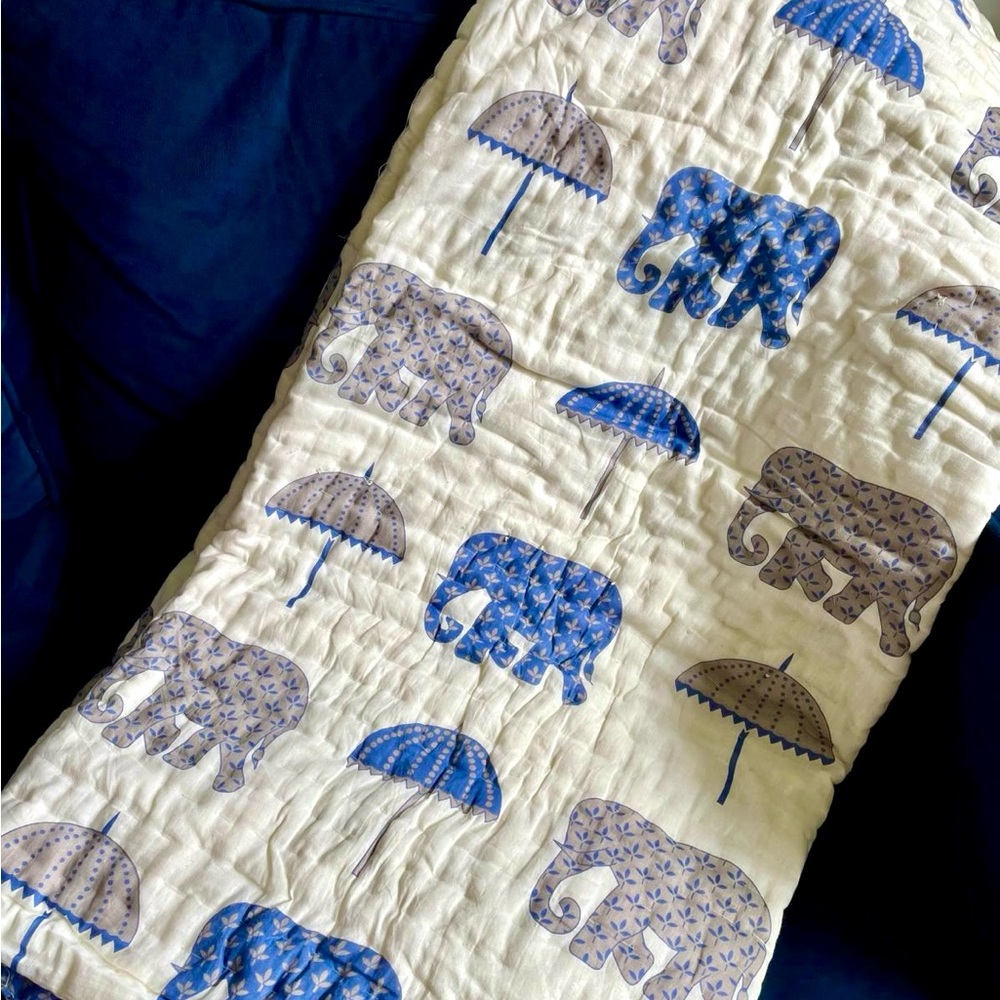 Jaipuri cotton twin size blankets new for sale!
